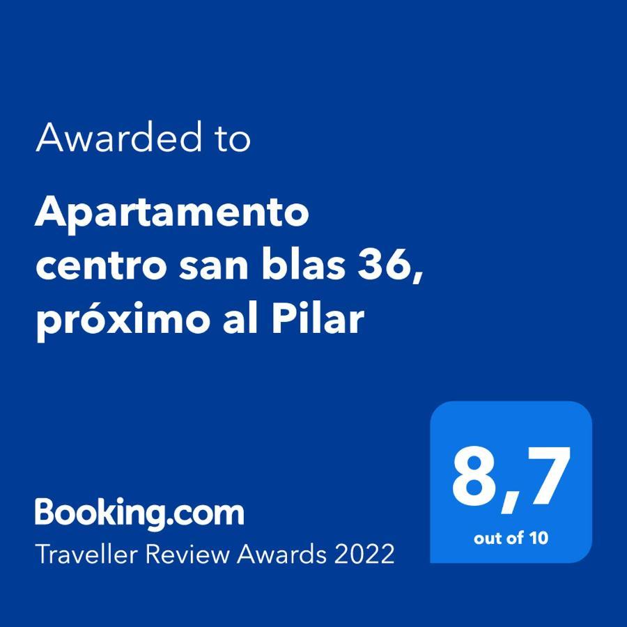 Apartamento Centro San Blas 36, Proximo Al Pilar Zaragoza Exterior photo